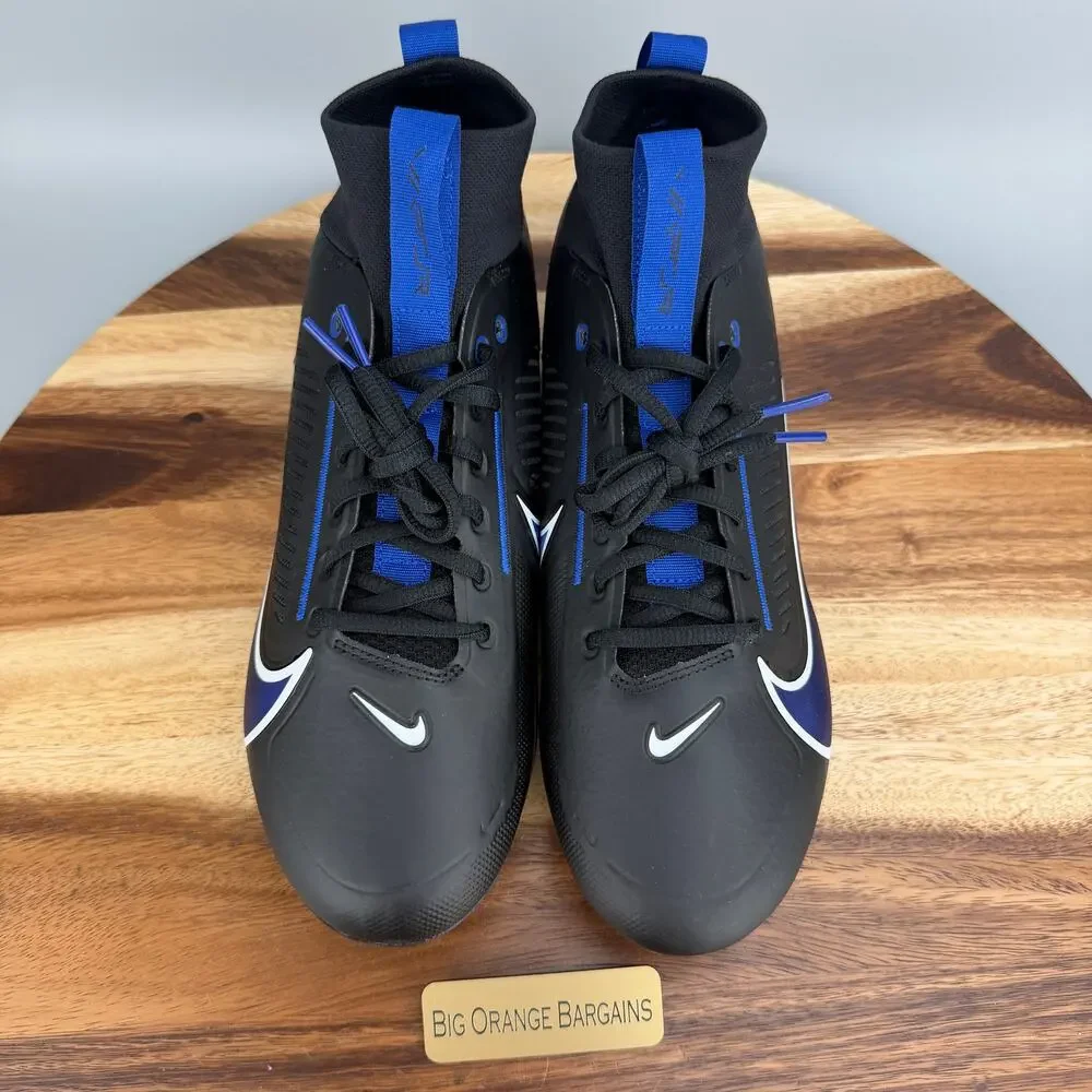 Nike Vapor Edge Pro 360 2 Football Cleats Black Blue FN7759-009 Men’s 10.5 - Picture 2 of 8
